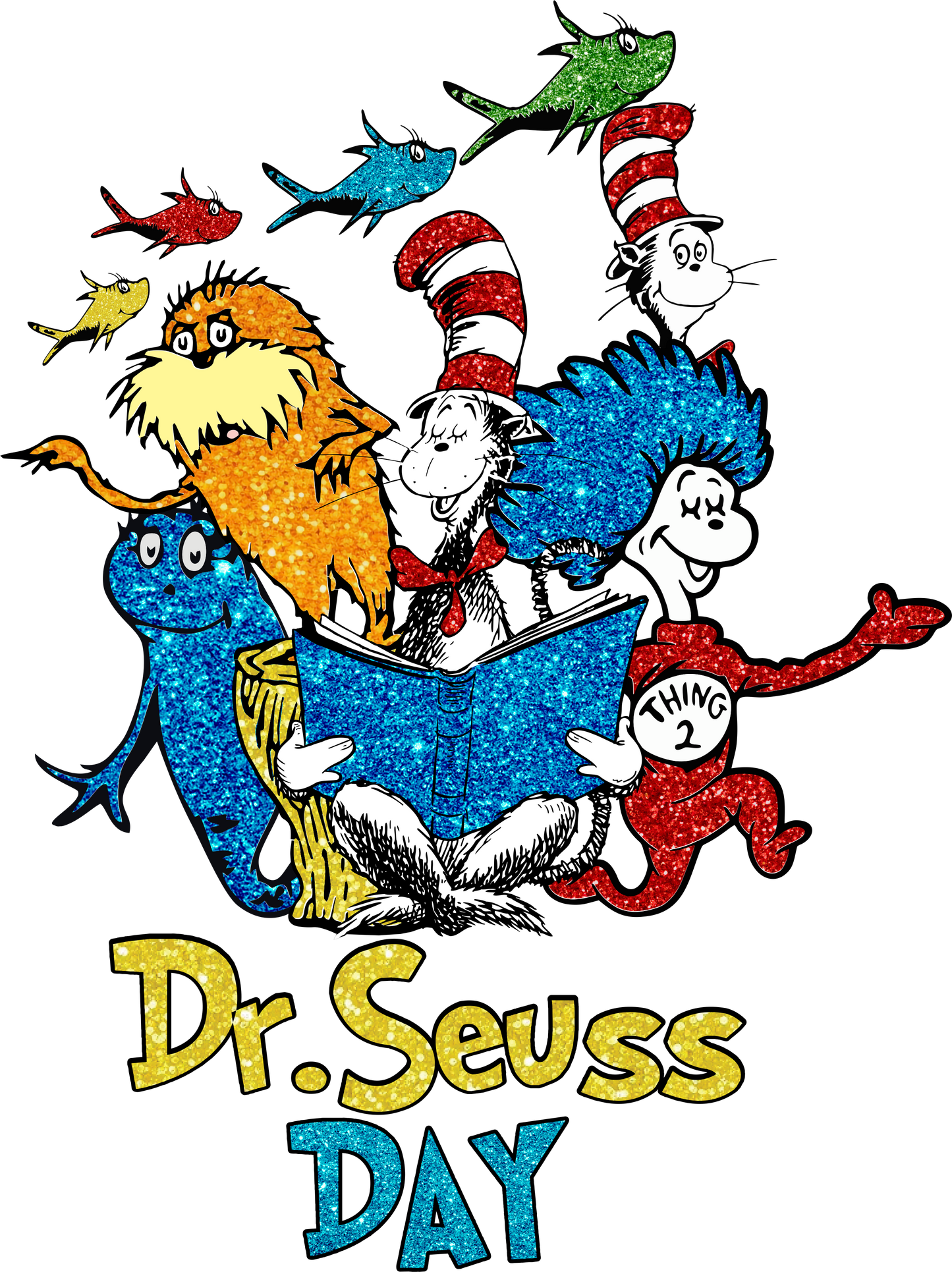 Dr. Suess DTF Transfers